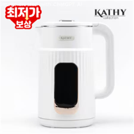 [캣티컬렉션] 퓨어화이트 디지털포트 KTY-7001EKT