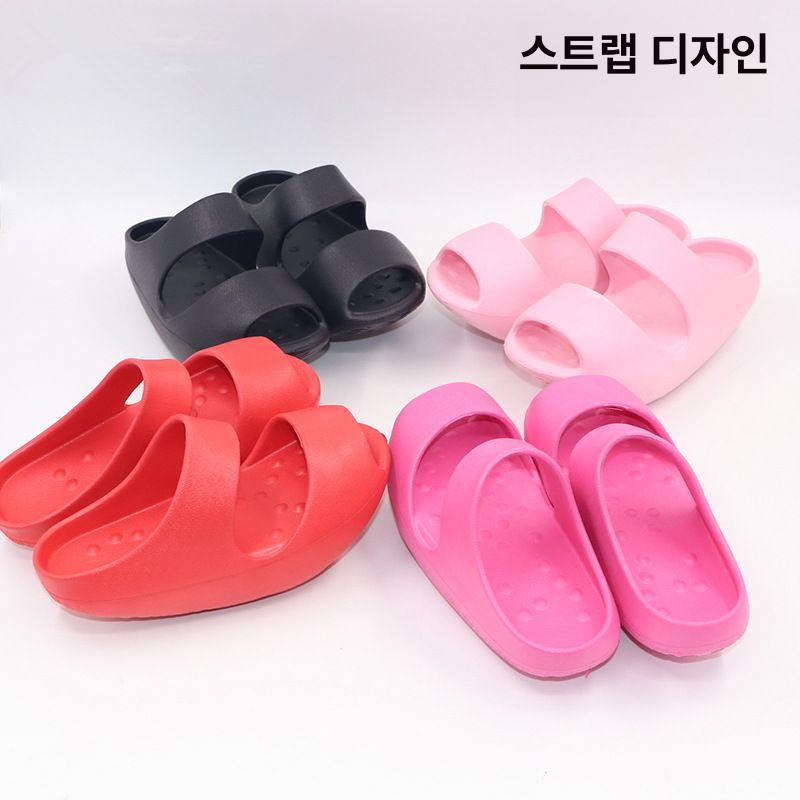 바디 쉐이핑 슬리퍼 신발 샌들 실내화 스트레칭 스트링 요가화 여성 프리사이즈 레드 레터링 요요 신발 34 - 상세 이미지 2