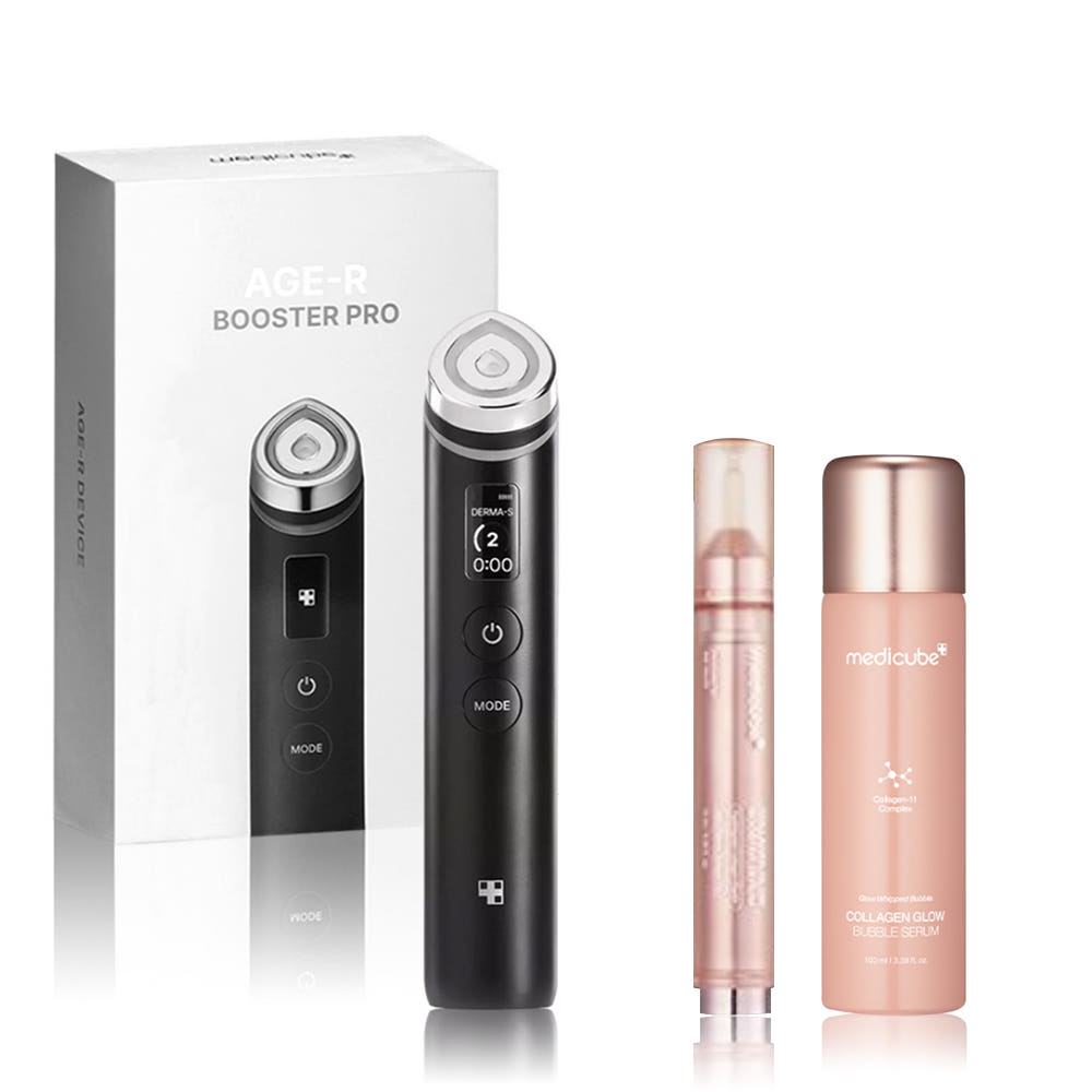 메디큐브 에이지알 부스터 프로+콜라겐 글로우 부스터+버블 세럼