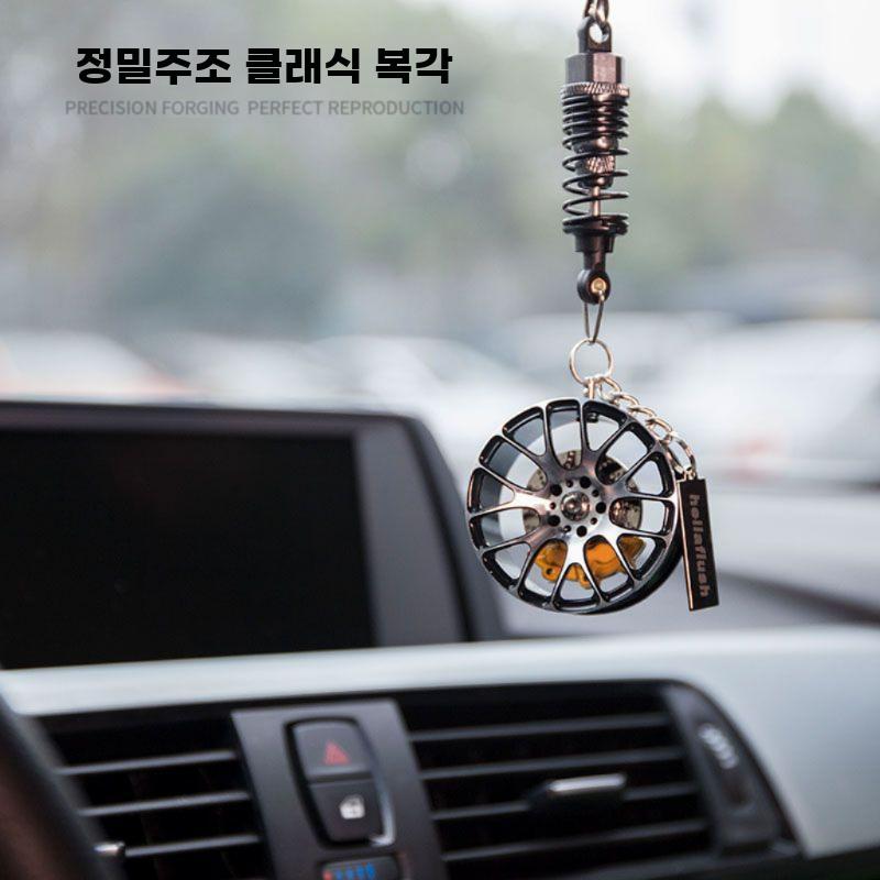 룸미러 걸이 자동차 악세사리 실내 차량용 차걸이 소품 - 상세 이미지 2
