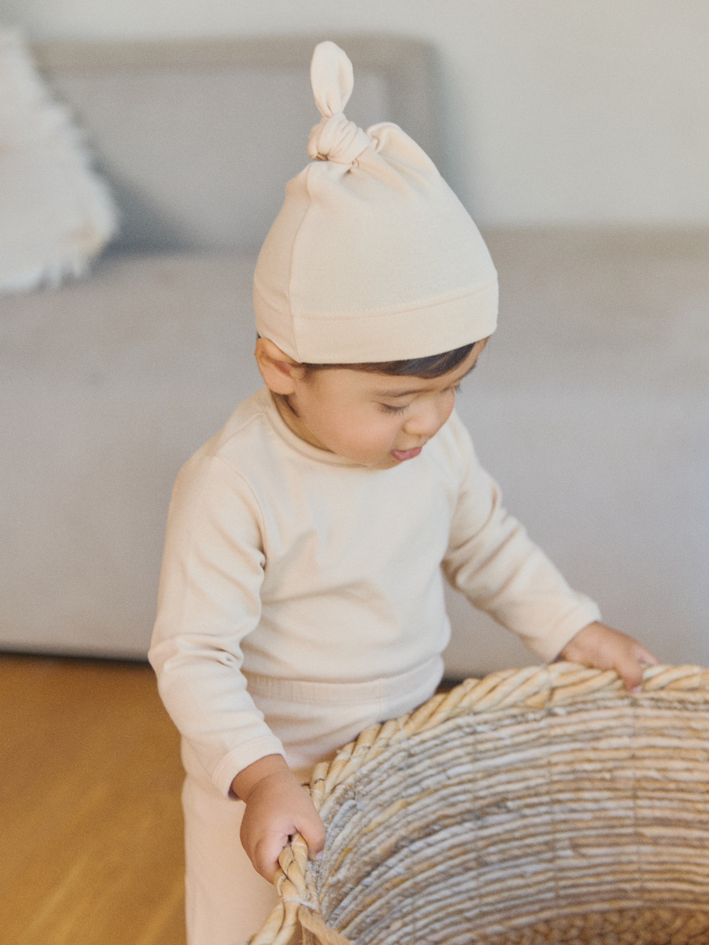 로라밤 컴포트 꼭지모자 봄 가을 겨울 50일 100일 셀프 유아 아기 신생아 크리스마스