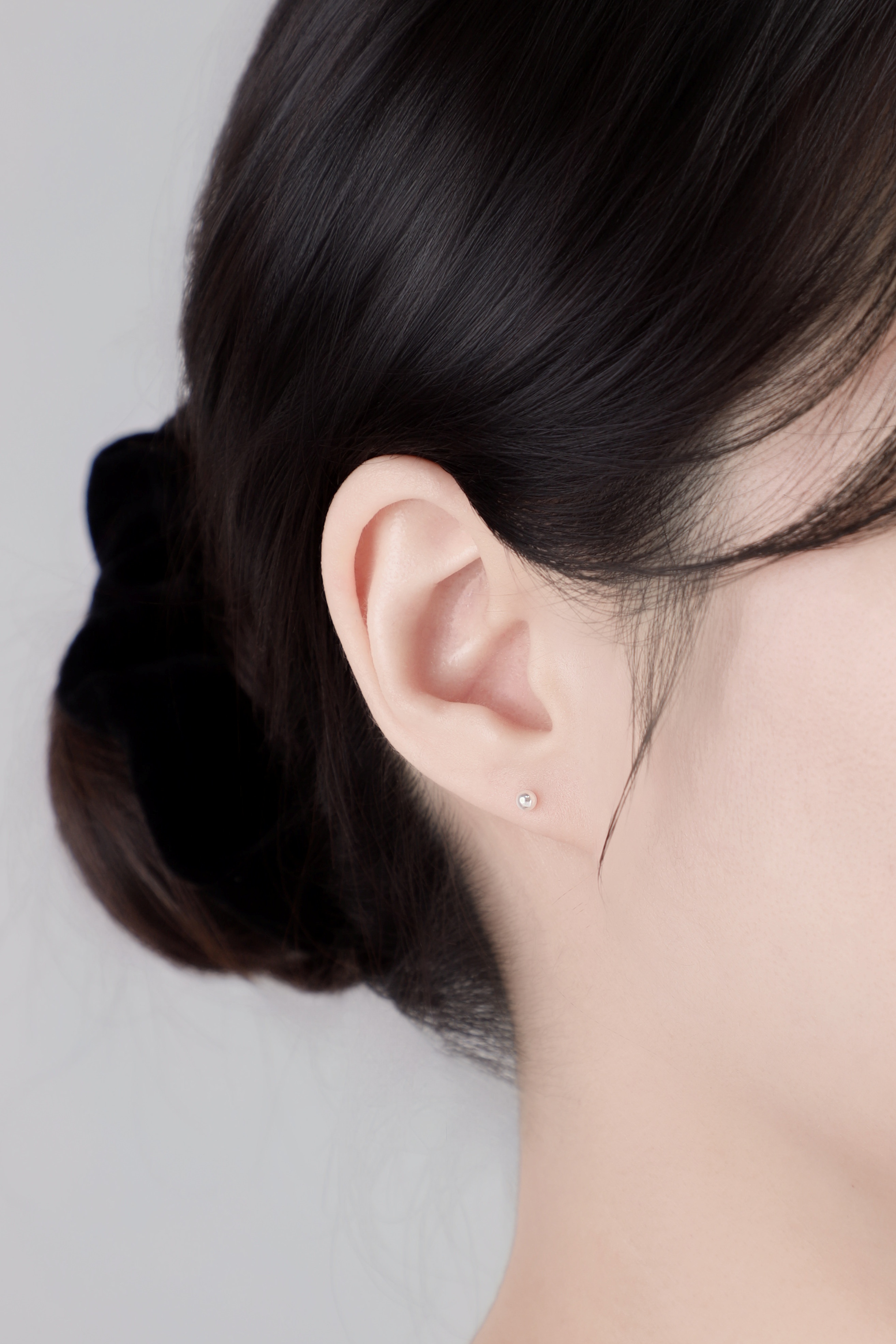 14k 스왈 진주 피어싱 데일리 신부 하객용 3mm 4mm 5mm 6mm 기본 베이직 이미지 6