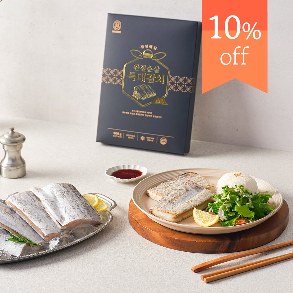 피터씨마켓 정성해담 완전순살 특대갈치 500g