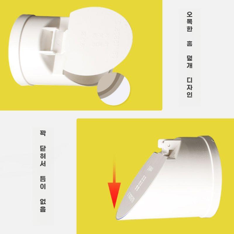 역류방지 커버 수도관 커넥터 카바 배수구 덮개 트랩 - 상세 이미지 5
