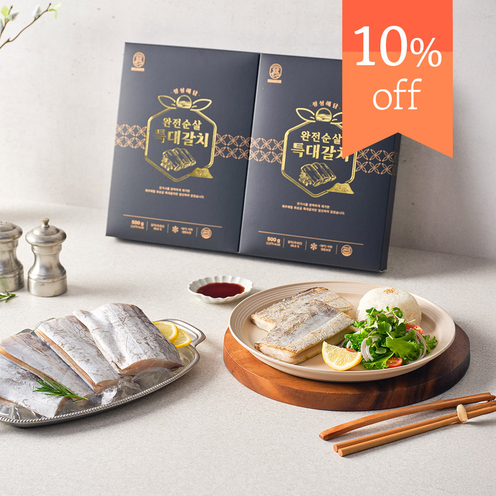 피터씨마켓 정성해담 완전순살 특대갈치 선물세트 1kg