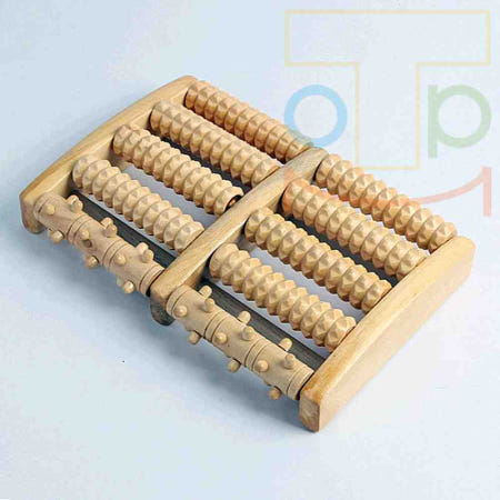 더굿샵협력사 탑몰 우드 발 지압판 지압발판 발바닥지압점 지압롤러