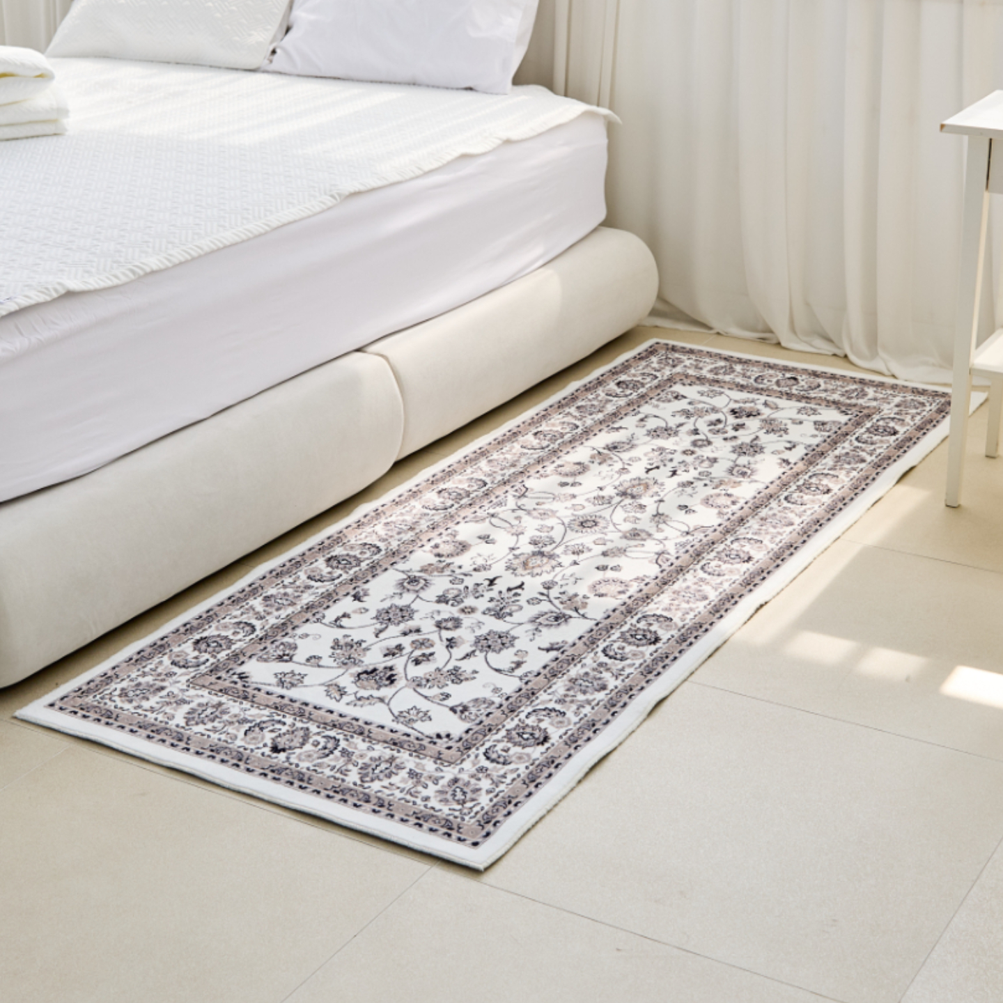 스타일러그 북유럽 모던 클래식 카페트 메트 올오버 샌드스톤, 80x200cm