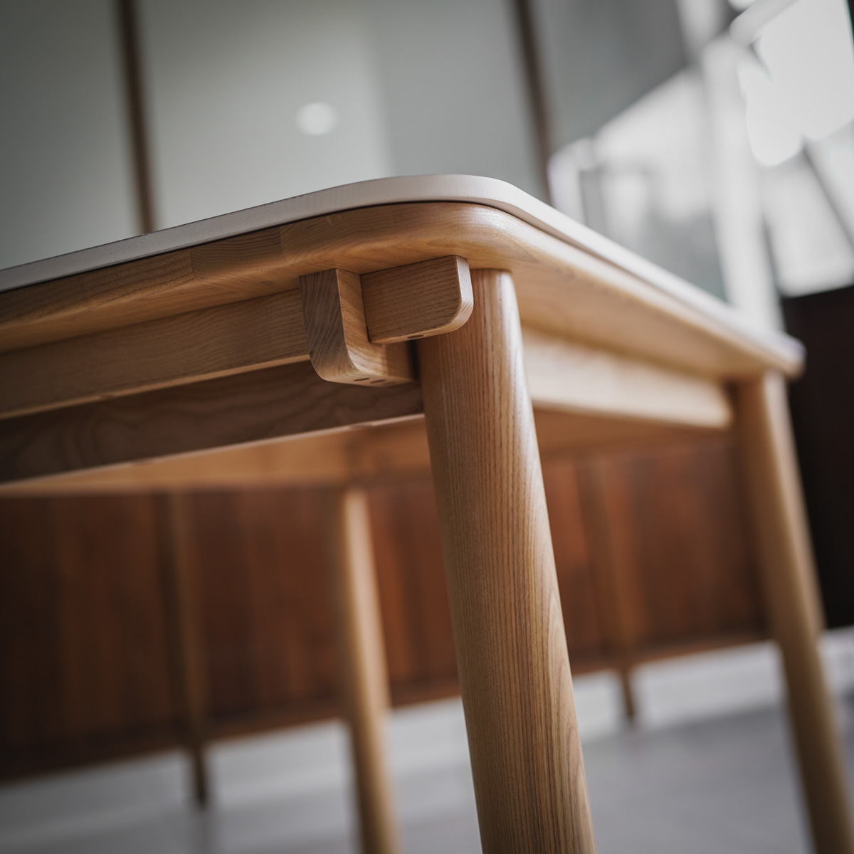 아라미스 애쉬원목 포세린 세라믹 다이닝 세트