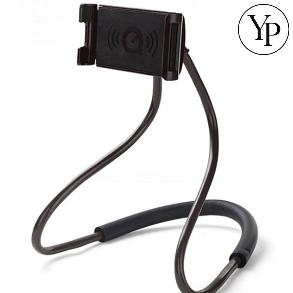 스마트폰 목 거치대 걸이 침대 누워서 휴대폰 목걸이 두손 자유 스탠드