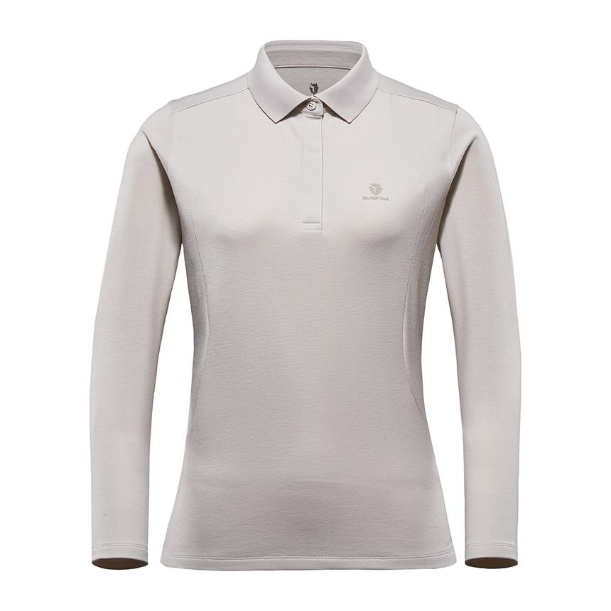 블랙야크 여성 M칼리코 폴로티 긴팔 티셔츠 - 상세 이미지 2