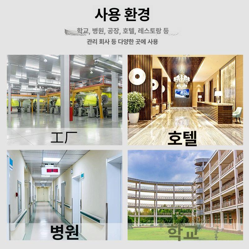 이동식 청소도구 보관함 스테인레스 마대 정리함 사무실 청소용구함 학교 거치대 라이트그린 - 상세 이미지 5