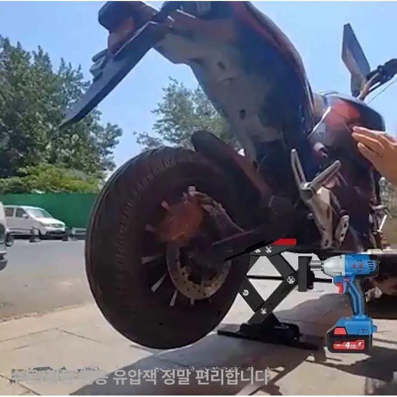 수동 자동차자키 리프트 교체 자동차 고하중 작키 차량 로터스루트핑크 - 상세 이미지 4