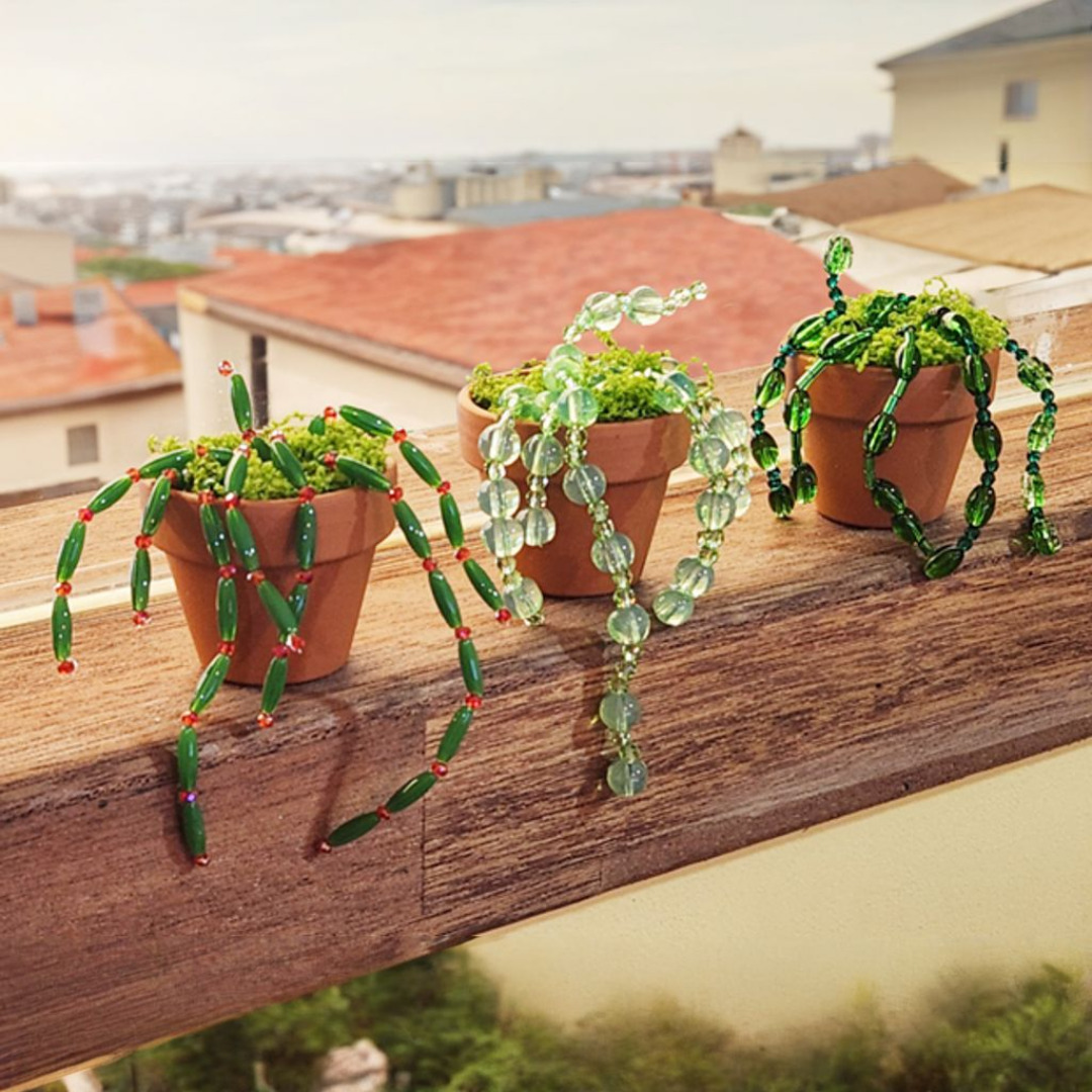 땡큐베리메르시 비즈식물만들기 미니화분 플랜트 DIY 키트 비즈공예재료 세트 - 상세 이미지 3