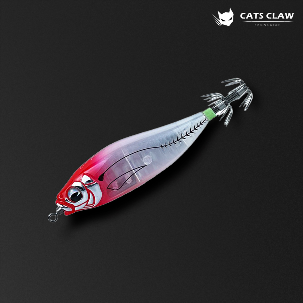 캣츠크로우 모잉 롤링에기 수평에기 심해 갑오징어 쭈꾸미 01_레드헤드, 60mm