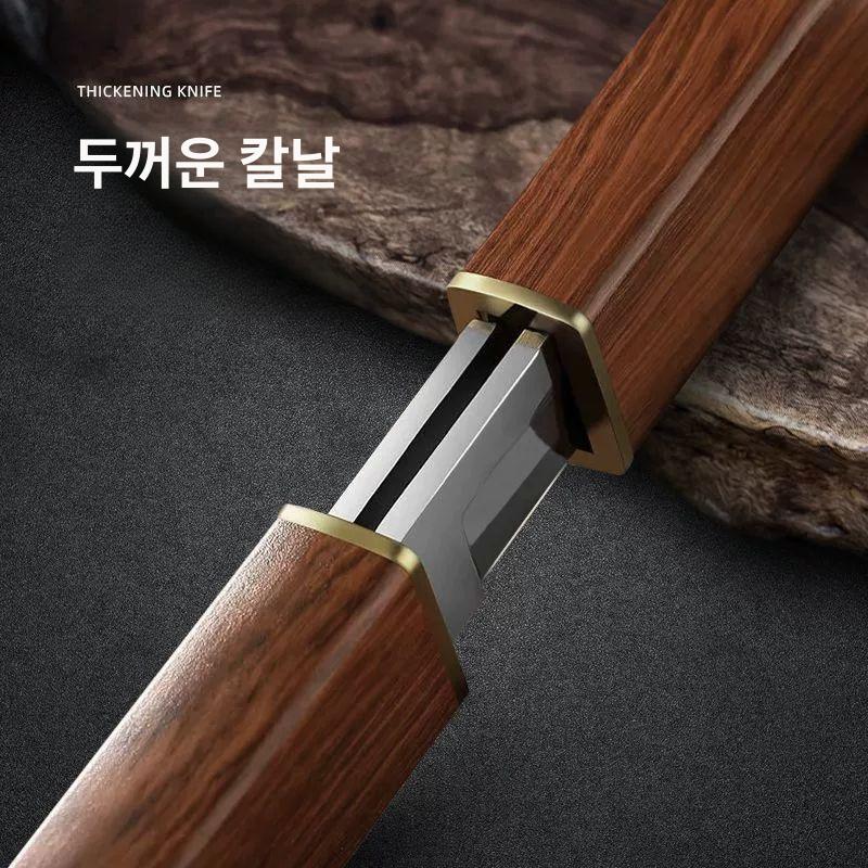 만다린 과도 용봉 과일 칼 휴대용 더블 쌍칼 나이프 2-in-1 날카롭고 휴대성 좋은 용봉 60 이하 8.8cm - 상세 이미지 4