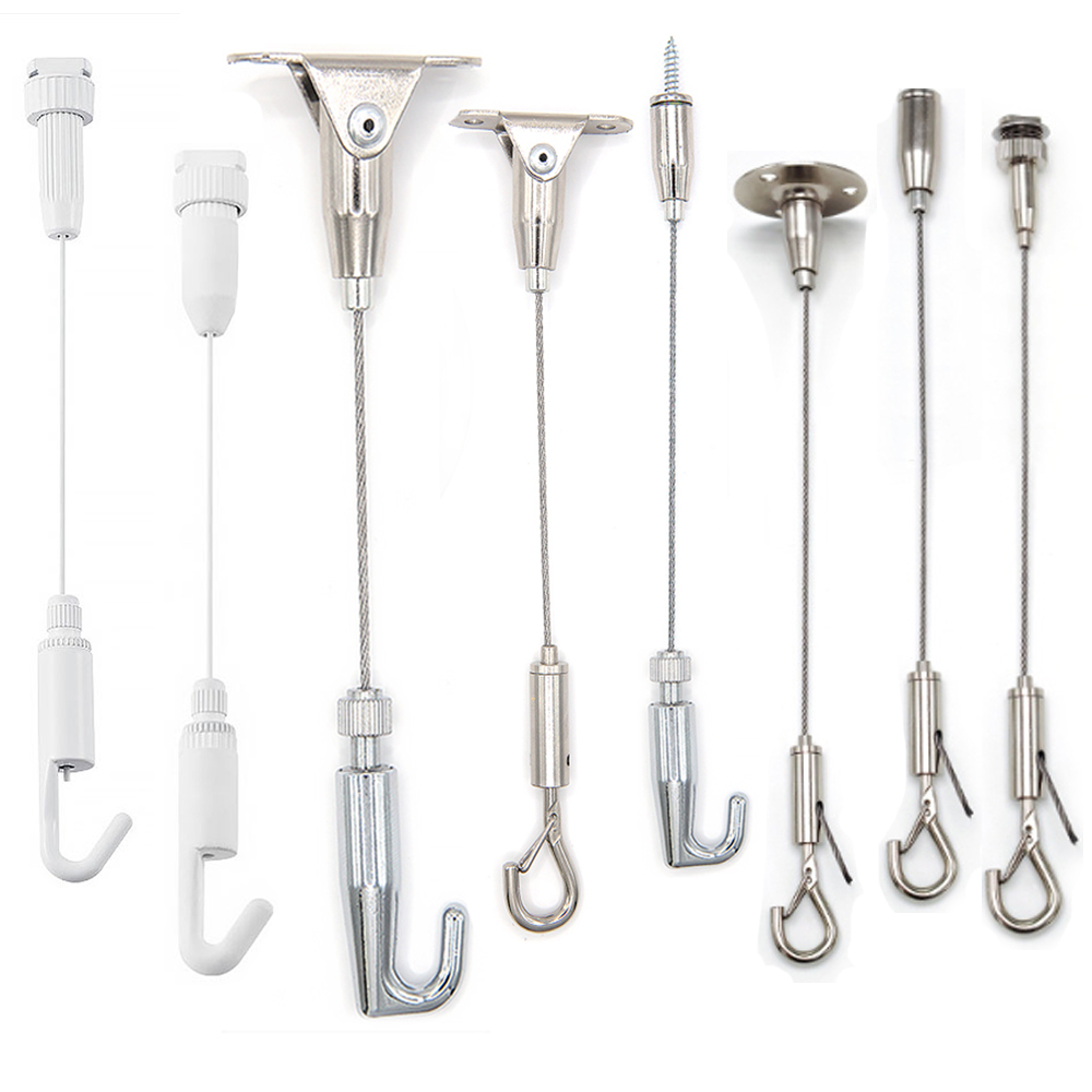 무타공 천장 슬림 경사 몰딩 레일 와이어 액자 걸이