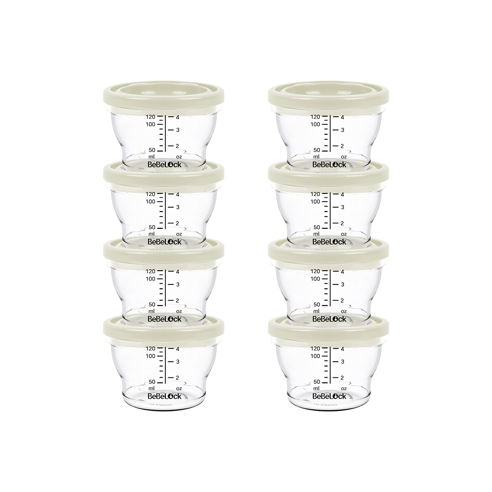 베베락 아이와 PP밀폐 이유식 용기 120ml(8P) - 메인 이미지
