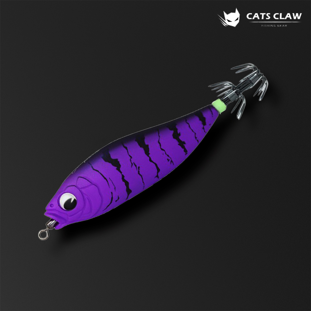 캣츠크로우 모잉 롤링에기 수평에기 심해 갑오징어 쭈꾸미 09_퍼플, 70mm