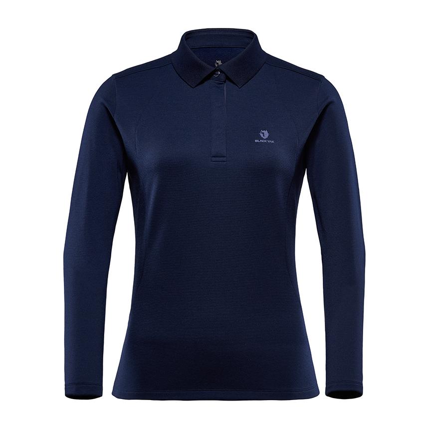 블랙야크 여성 M칼리코 폴로티 긴팔 티셔츠 - 상세 이미지 4