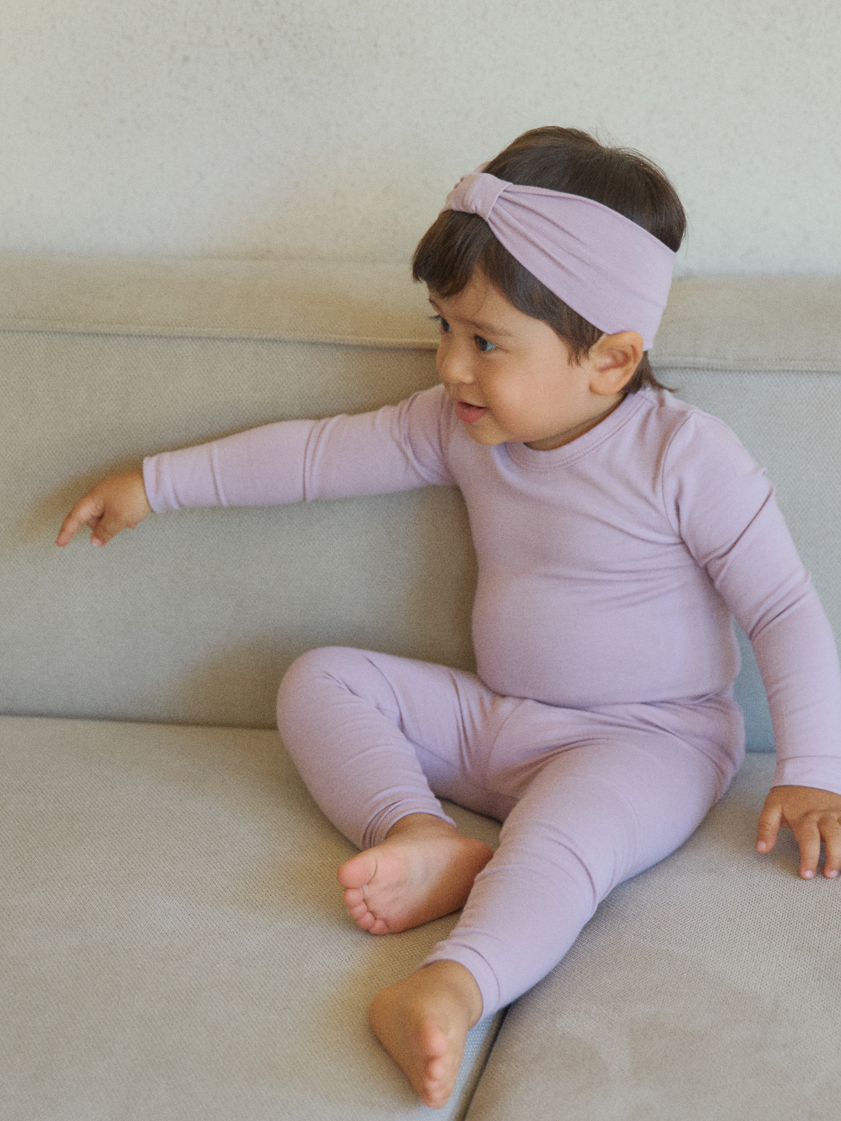 로라밤 에어 소프트 모달 헤어밴드 유아 신생아 아기 여아 50일 100일 돌 셀프 촬영