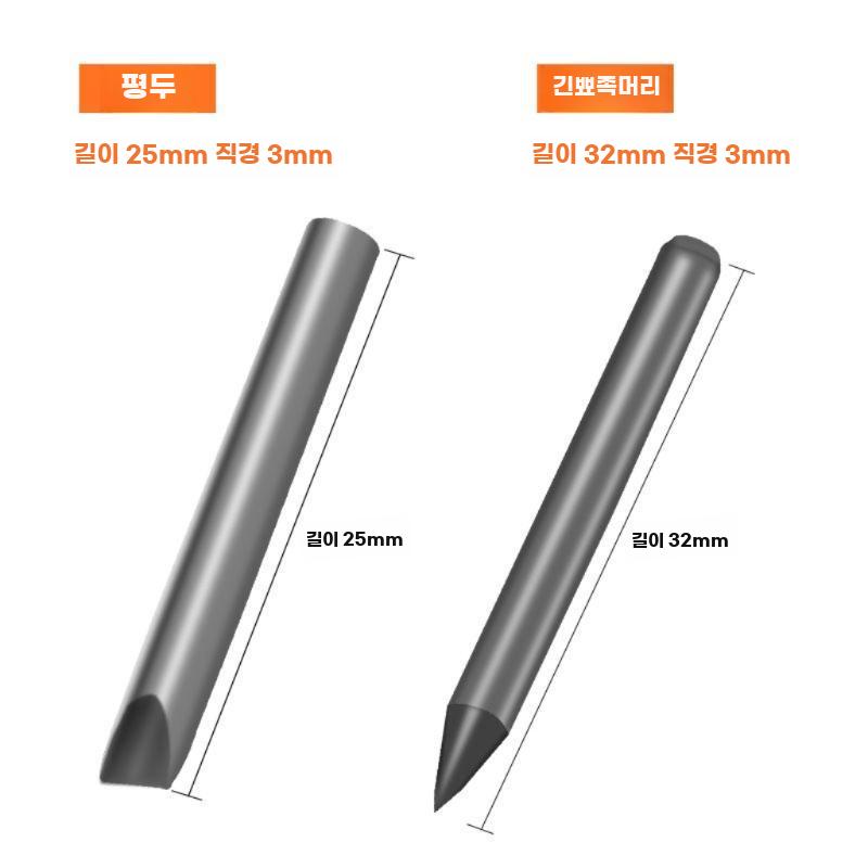 뿌레카 노미 에어해머 함마드릴 뾰족 부품 교체용 공구 - 상세 이미지 4