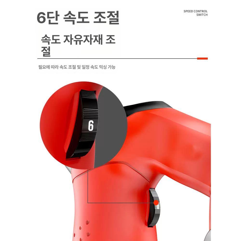 식품배합기 액상 소스 김장양념 혼합기 휴대용 교반기 모델 3단감속 6단조절 2400W+더블 - 상세 이미지 4