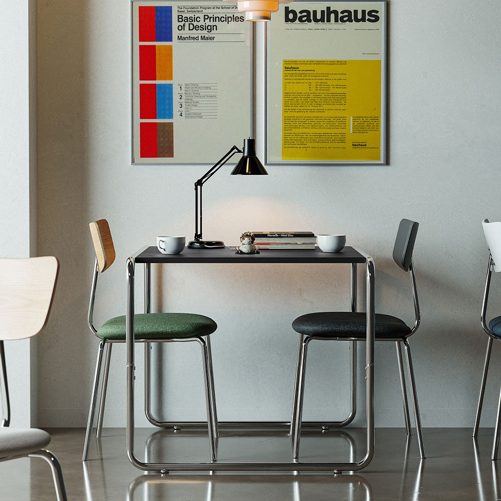 16피스 MODULO 미니 보조 티테이블 2-4인용 간이 다이닝 철제 인테리어 사이드 탁자