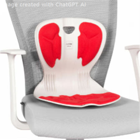 [에이블루] 바른자세 기능성의자 허리가편한 커블체어 컴피