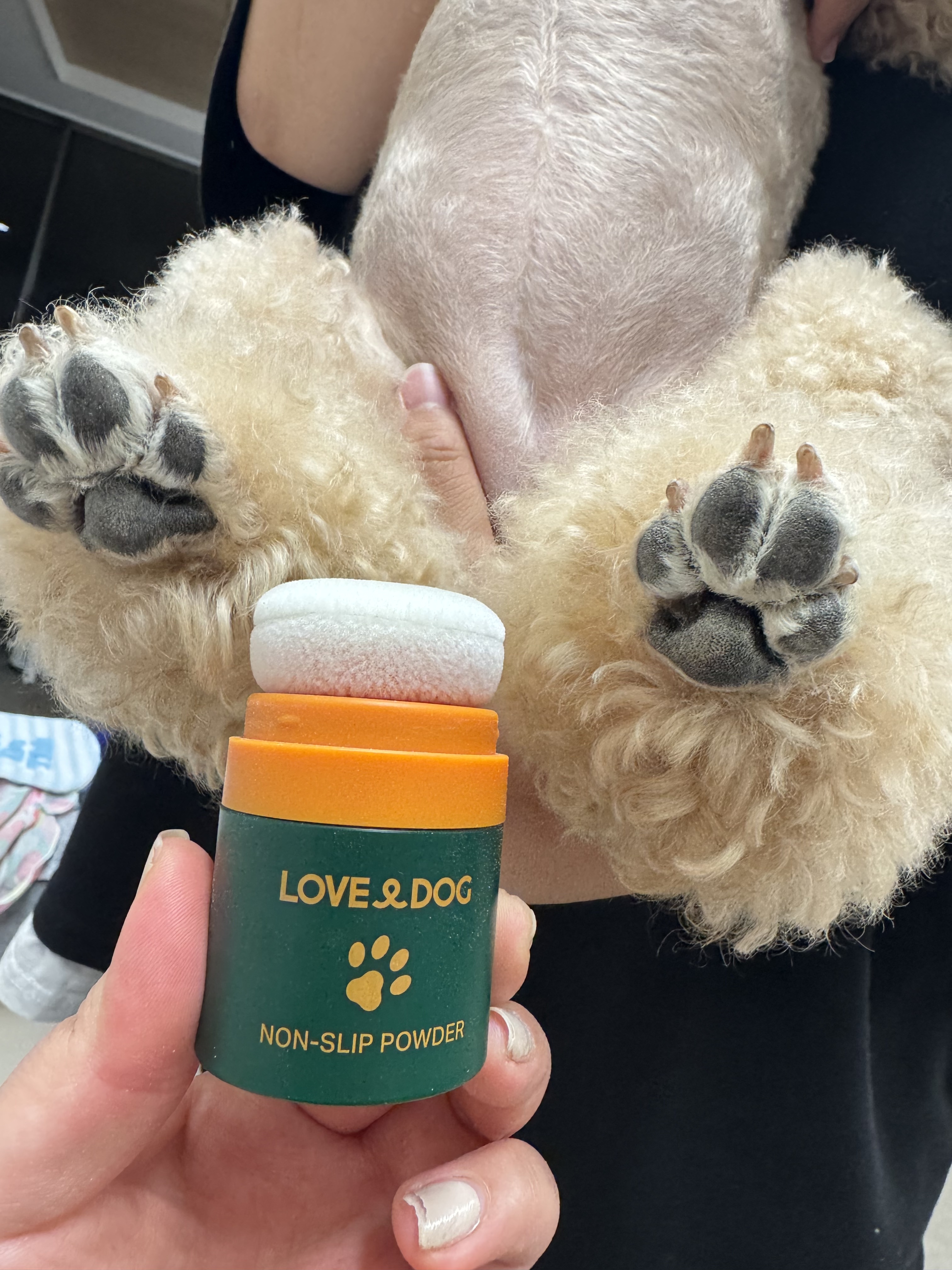아이리스 강아지 미끄럼방지 파우더 발바닥 보호제 관절 보호 슬개골탈구 논슬립 러브앤독 이미지 2
