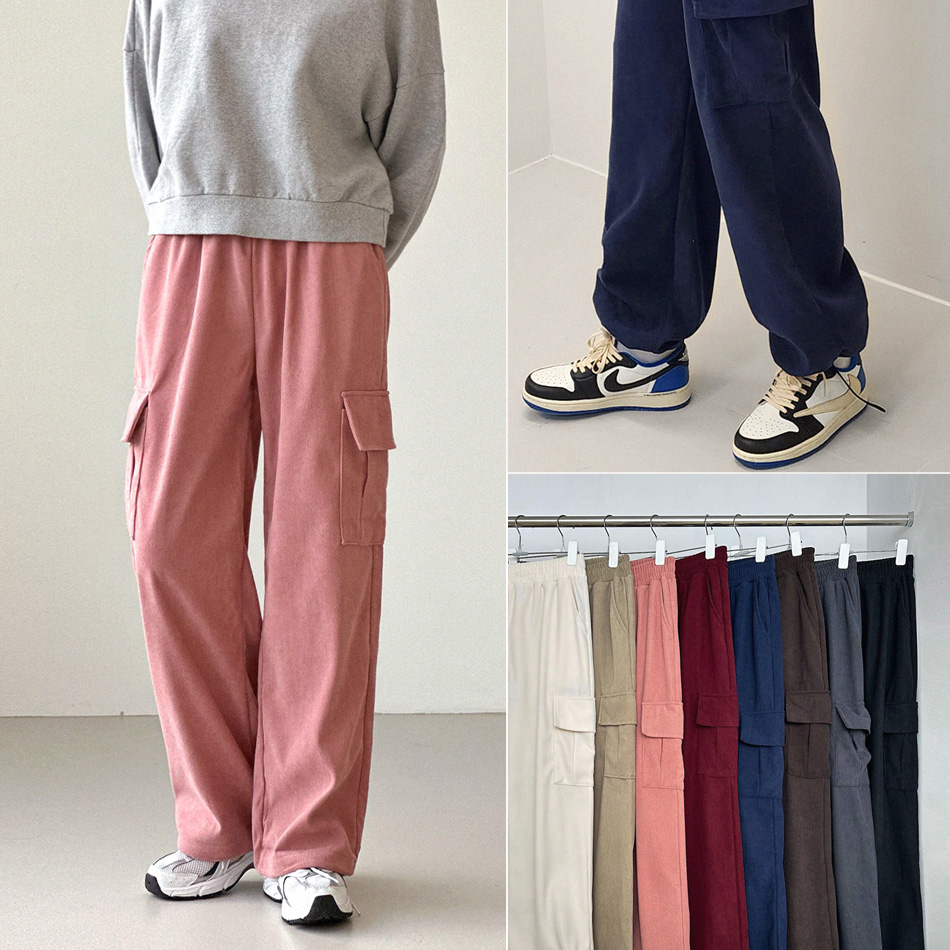 코듀로이 투웨이 카고 조거 와이드팬츠 원데이핏 ONeday fit - 상품 이미지