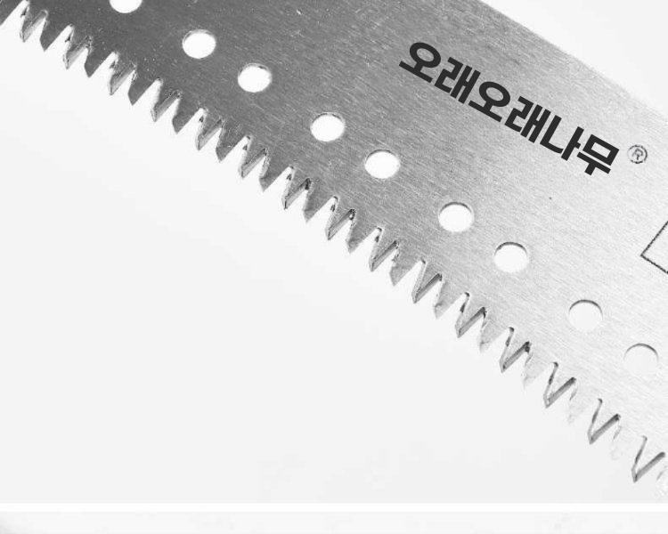 고지톱 가지치기 폴대 수동 조경 나무 톱 과수원 원예 - 상세 이미지 5