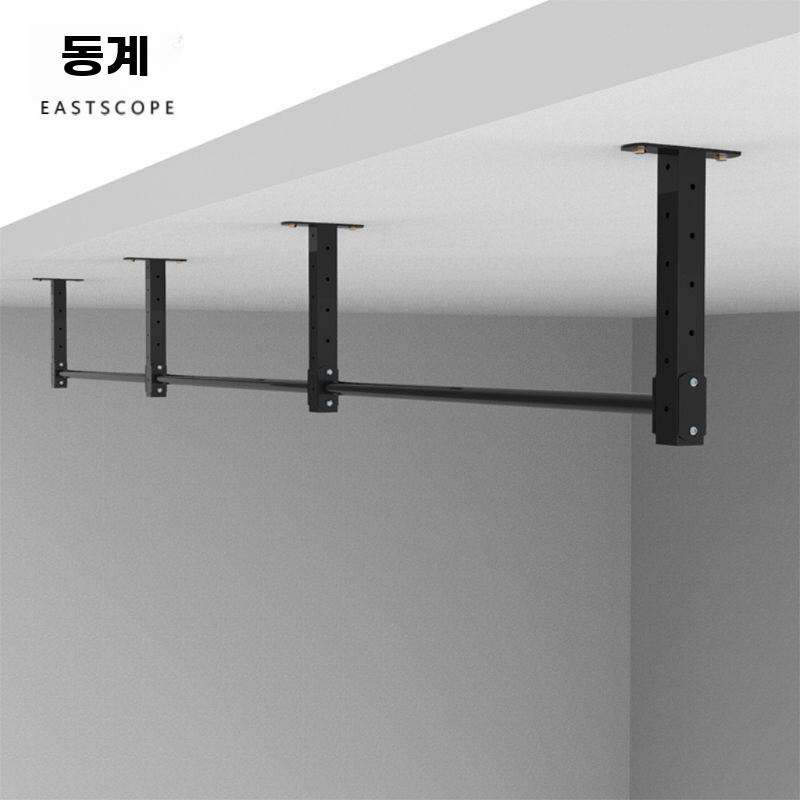 턱걸이 풀업바 높이 조절 천정 부착 실내 홈트 문틀 - 상세 이미지 3