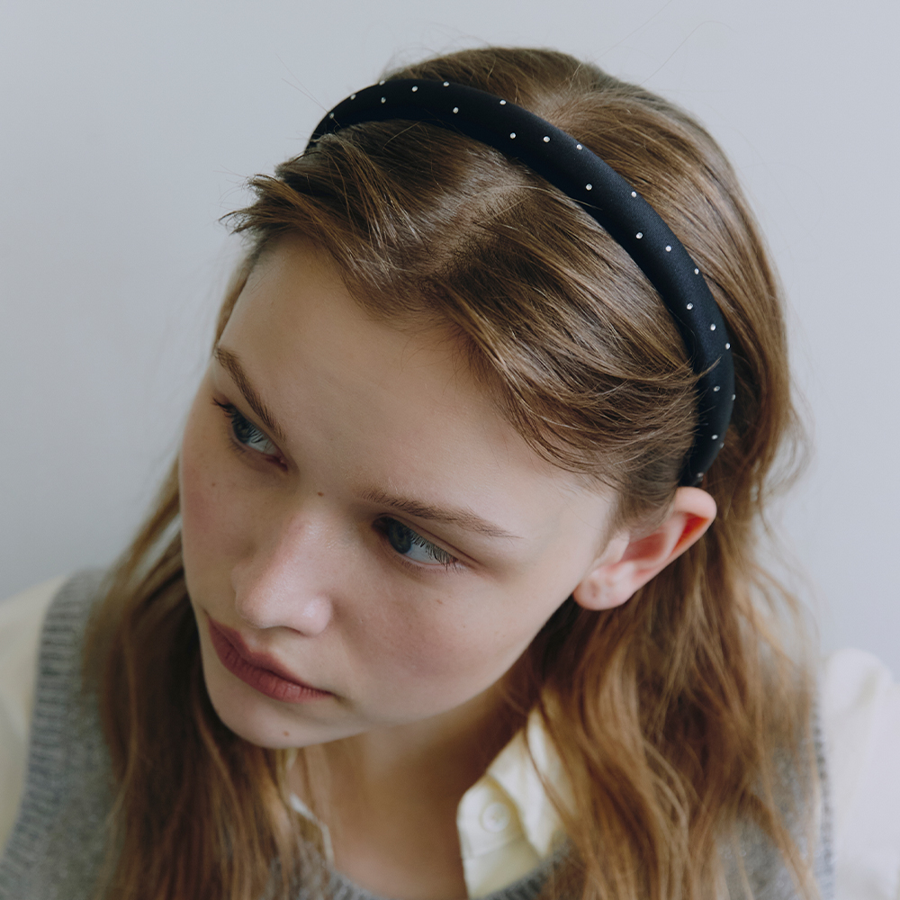 [빈티지헐리우드]Cosmic Dots Hairband_VH2579HB002M - 상품 이미지