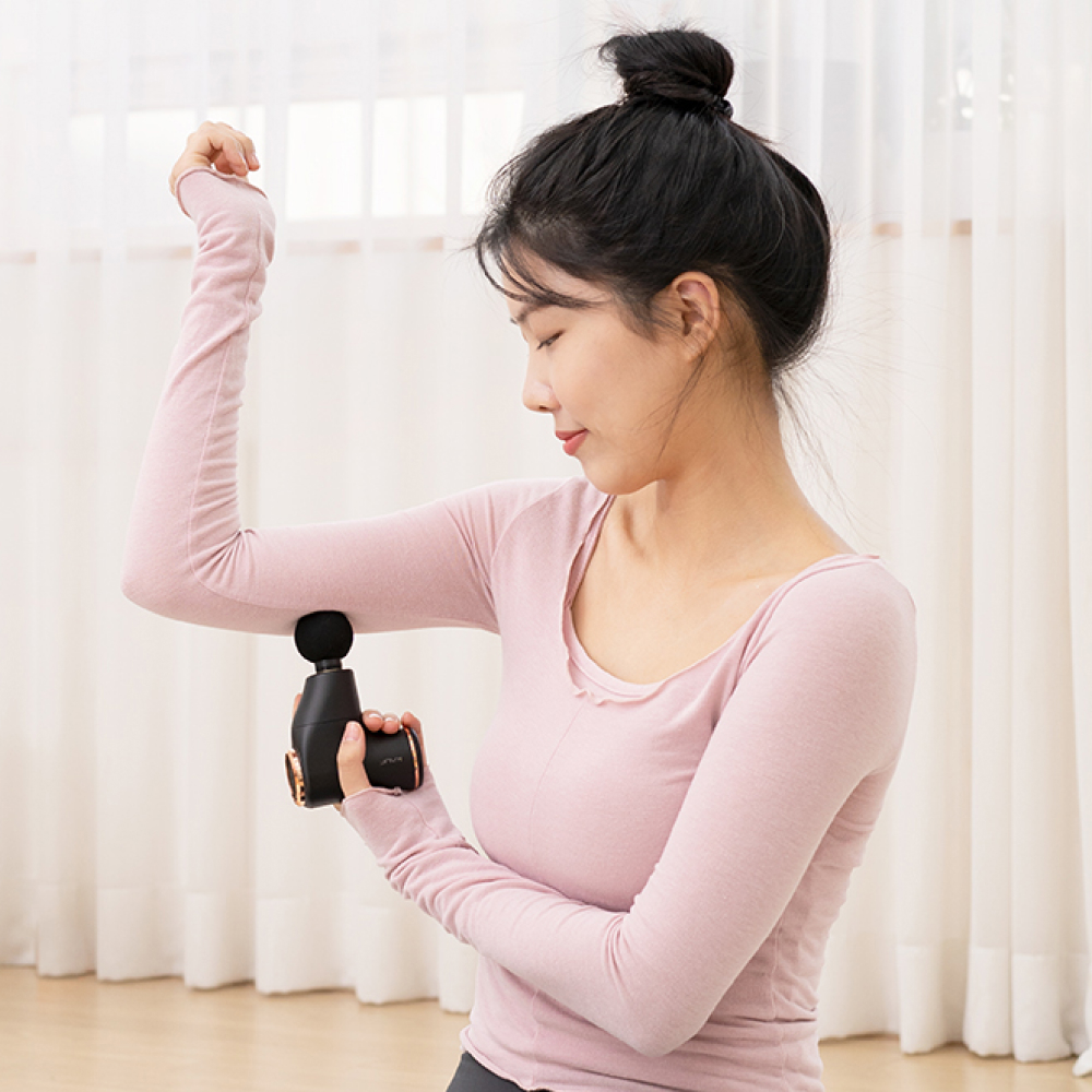 진동 무선 미니 휴대용 근육 이완 마사지기 마사지건 - 상세 이미지 2