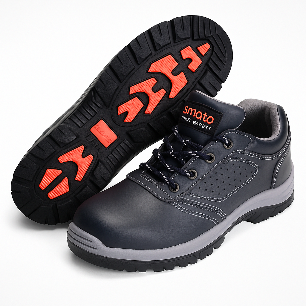 스마토 작업 안전화 현장 물류 공장 발보호 FS-401 네이비, 295