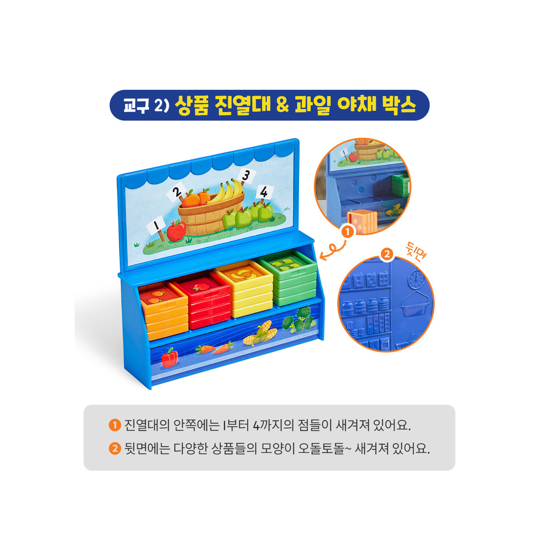 넘버블록스 넘버블럭스 미니 마켓 플레이 세트 수학놀이교구 IN96936 이미지 7