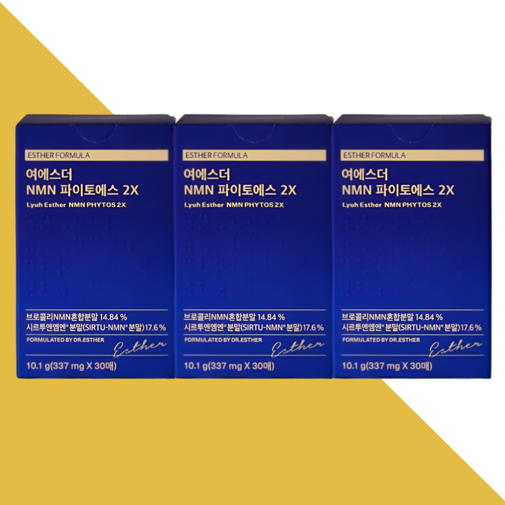 여에스터 NMN 엔엠엔 파이토에스 2X 에스더포뮬러 30매X3개 - 상세 이미지 5