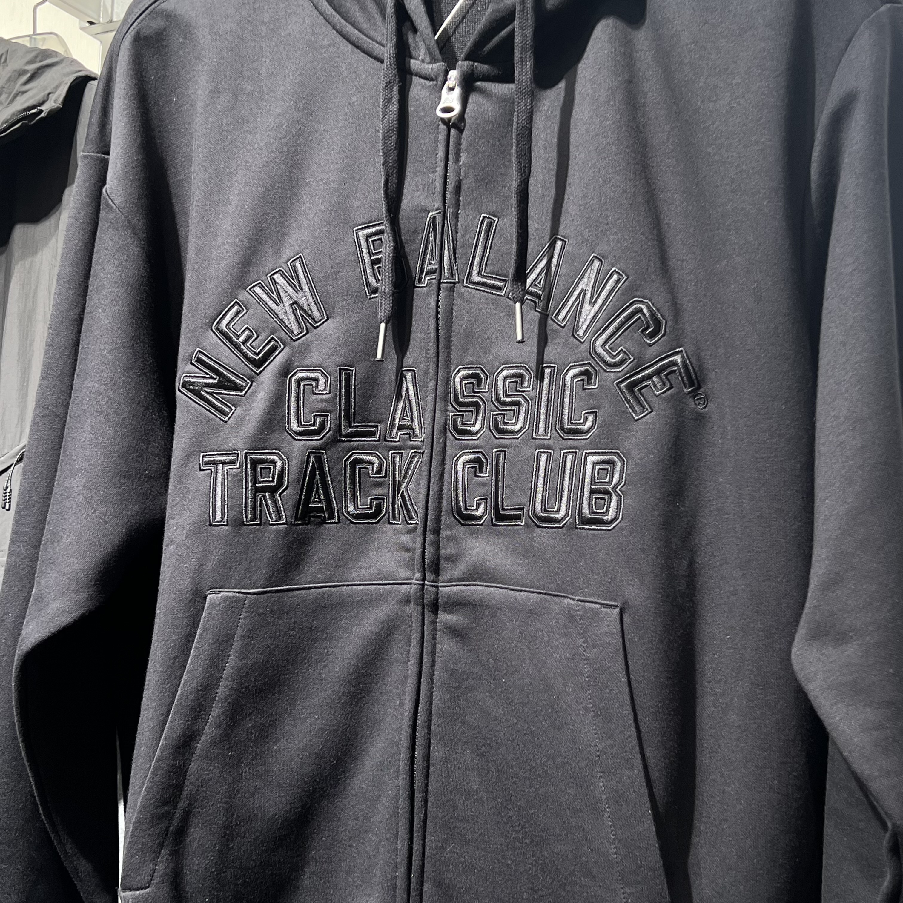 뉴발란스 후드집업 오버핏 투웨이 UNI 트랙 클럽 이미지 7