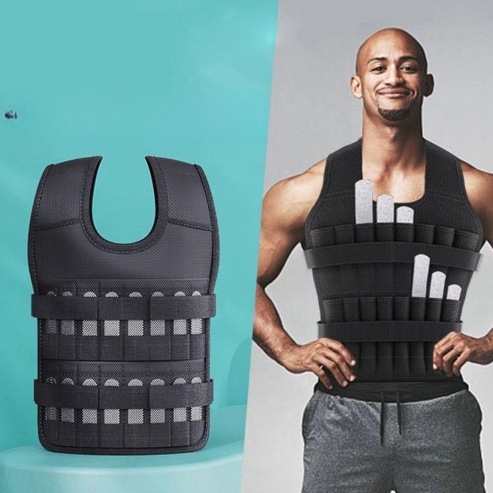 웨이트조끼크로스핏 중량조끼 헬스 훈련 단련 운동 납조끼 40KG 조끼 - 상세 이미지 5