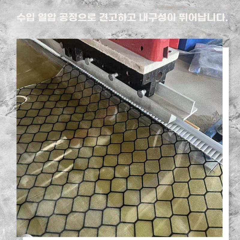 정전기 방지 커버 클린룸 커튼 비닐 시트 벌집 PVC - 상세 이미지 2