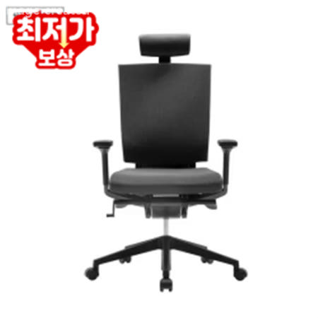 [시디즈] T55 시리즈 더블라셀 블랙에디션 기능성의자 (헤드레스트형) TN550HLDA
