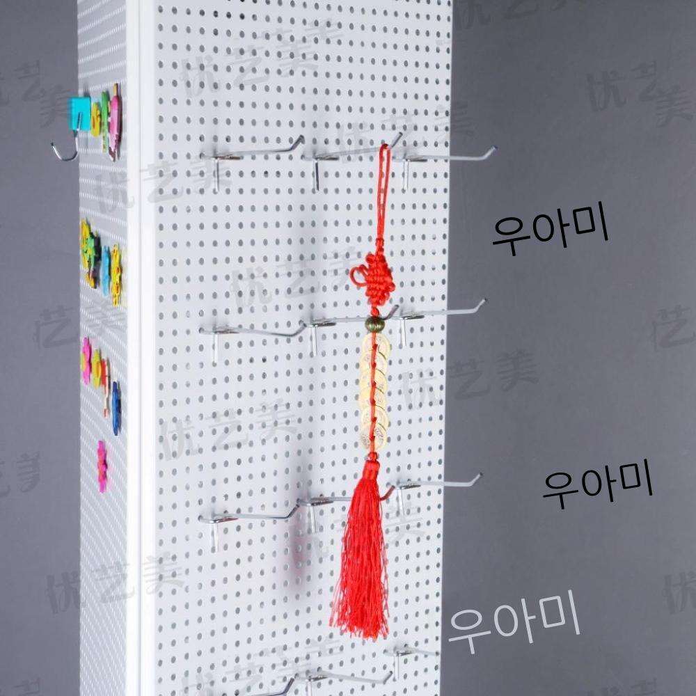 회전 진열대 악세사리 걸이대 디스플레이 매장 타공 매대 - 상세 이미지 5