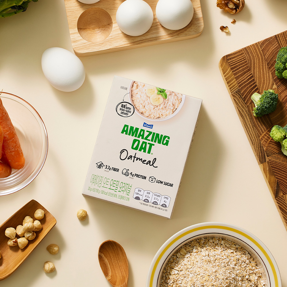 어메이징 오트 오트밀 오리지널 30g 5개입 - 상품 이미지