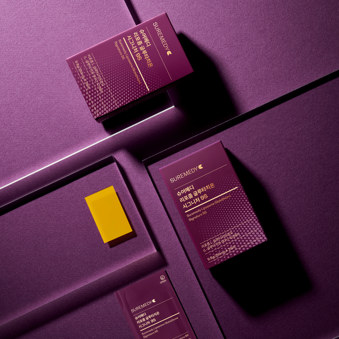 [5+1] 슈어메디 리포좀 글루타치온 시그니처 9S 고함량 고순도 프리미엄 28매, 6개