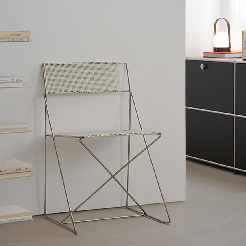 엑스 라인 인테리어 라운지 카페 체어 X-Line Chair - 상세 이미지 5