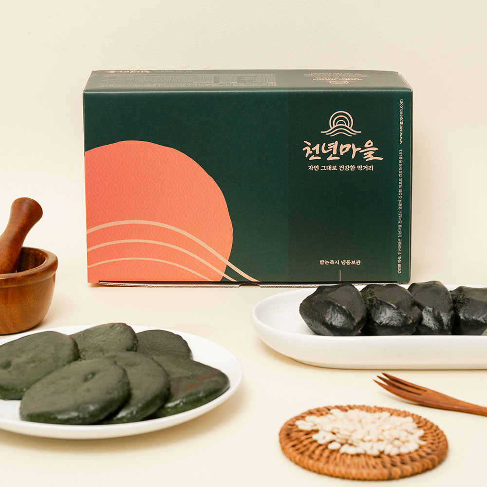 영광 모시송편 선물세트 6종 모시떡 천년마을 송편 - 상품 이미지