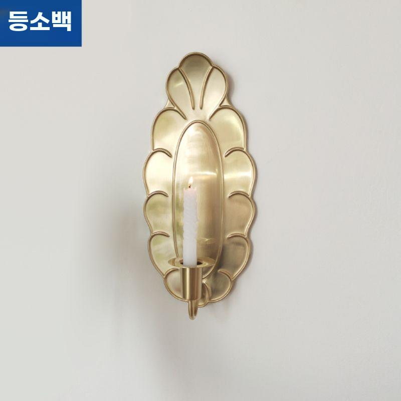촛대 빈티지 벽 벽장식 캔들 홀더 인테리어 양초 엔틱 - 상세 이미지 2