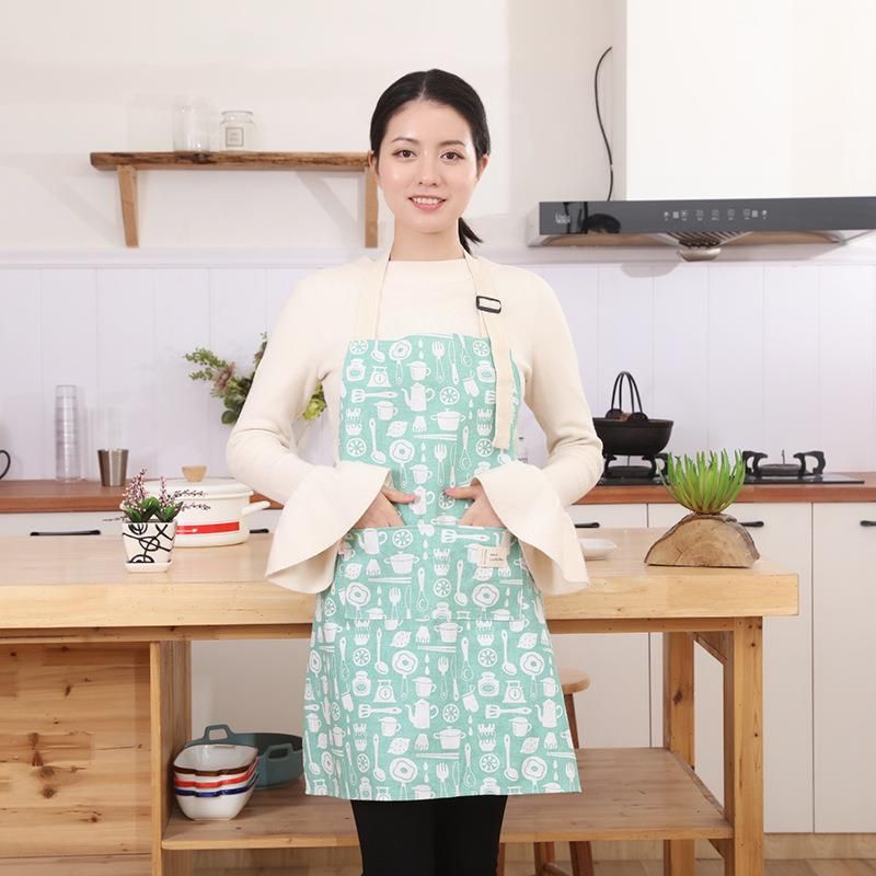 앞치마 기름튐 가드 위생 막이 주방 가림막 간편 착용 - 상세 이미지 3