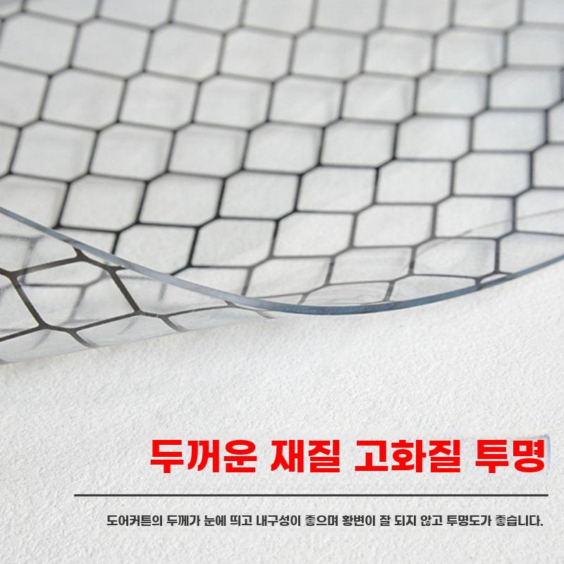 정전기 방지 커버 클린룸 커튼 비닐 시트 벌집 PVC - 상세 이미지 3