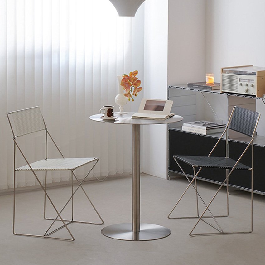 엑스 라인 인테리어 라운지 카페 체어 X-Line Chair 이미지 7
